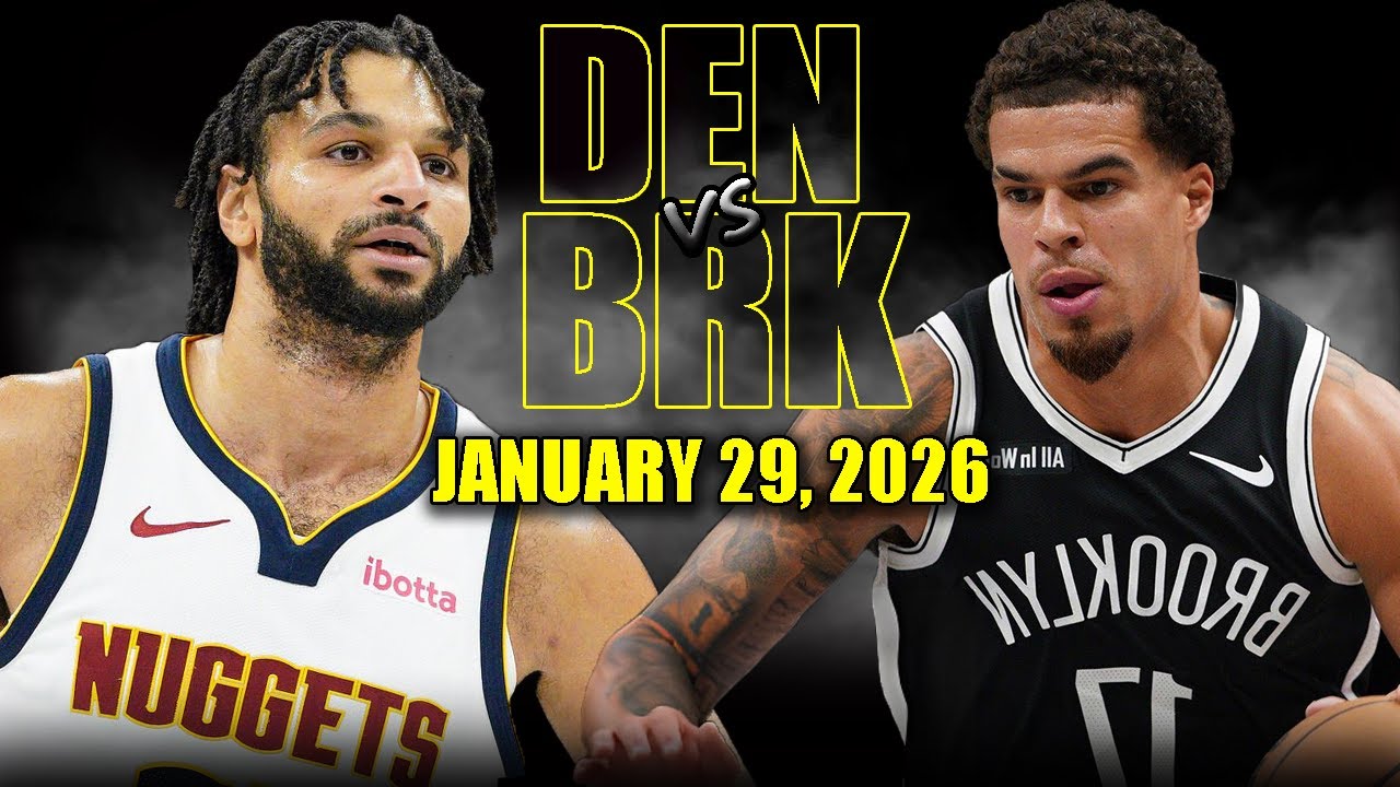 Denver Nuggets vs Brooklyn Nets Full Game Highlights – January 29, 2026 | NBA Season