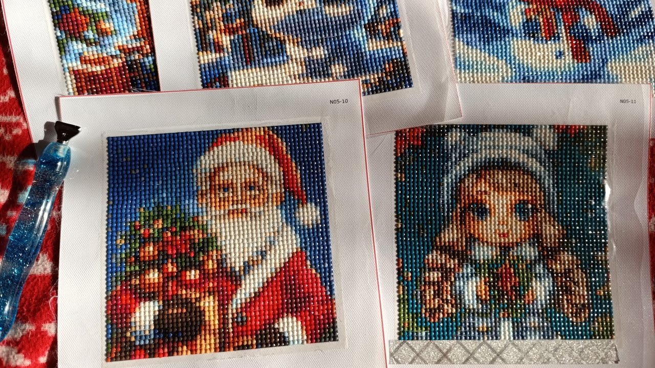 Алмазная мозаика. Новогодние сюжеты🎄