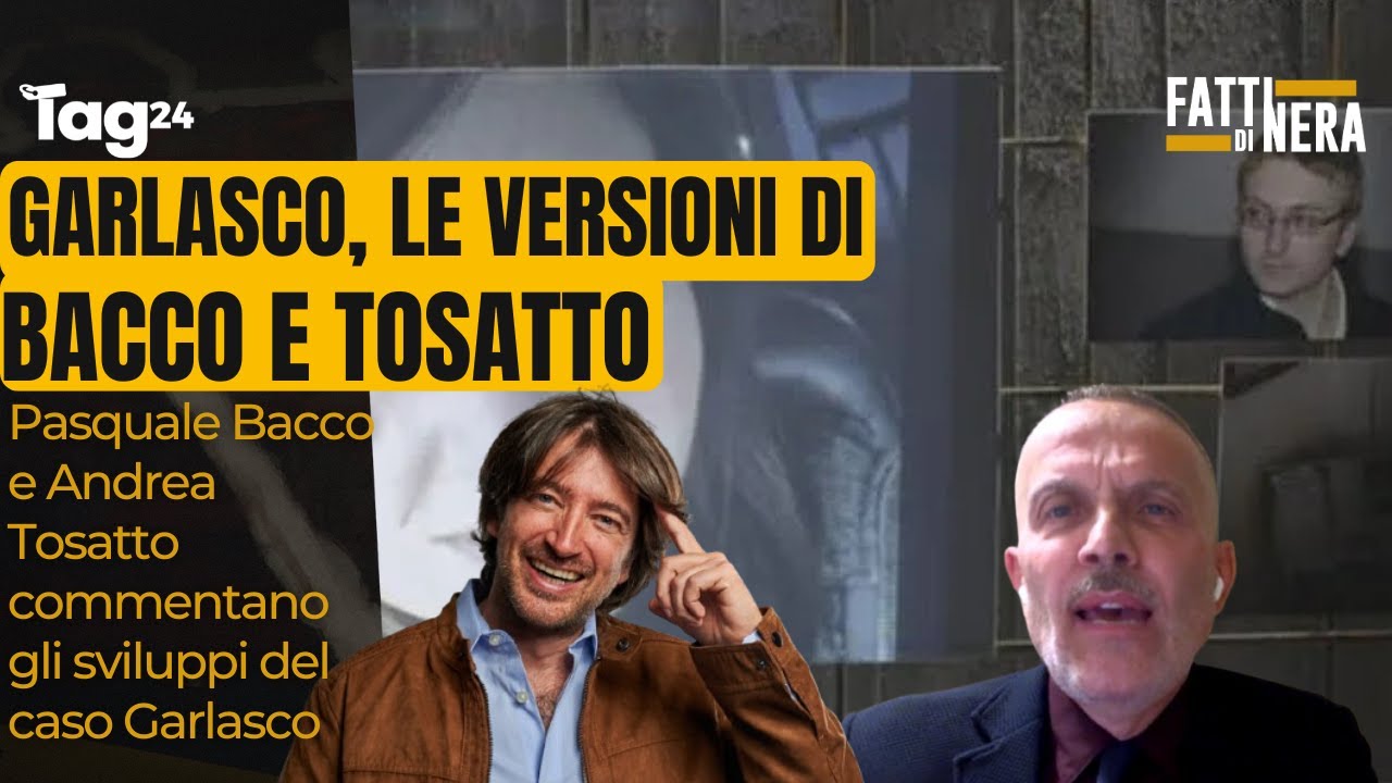 Delitto di Garlasco, le versioni di Pasquale Bacco e Andrea Tosatto