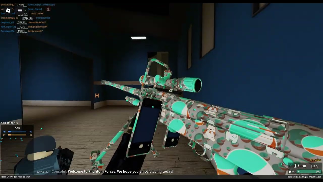 Roblox Phantom Forces! (Was suppossed to be my first vid!)