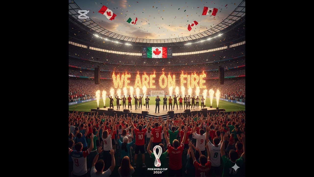 We Are On Fire. FIFA WORLD CUP 2026 THEAM SONG BY MARUF HUSSAIN. 