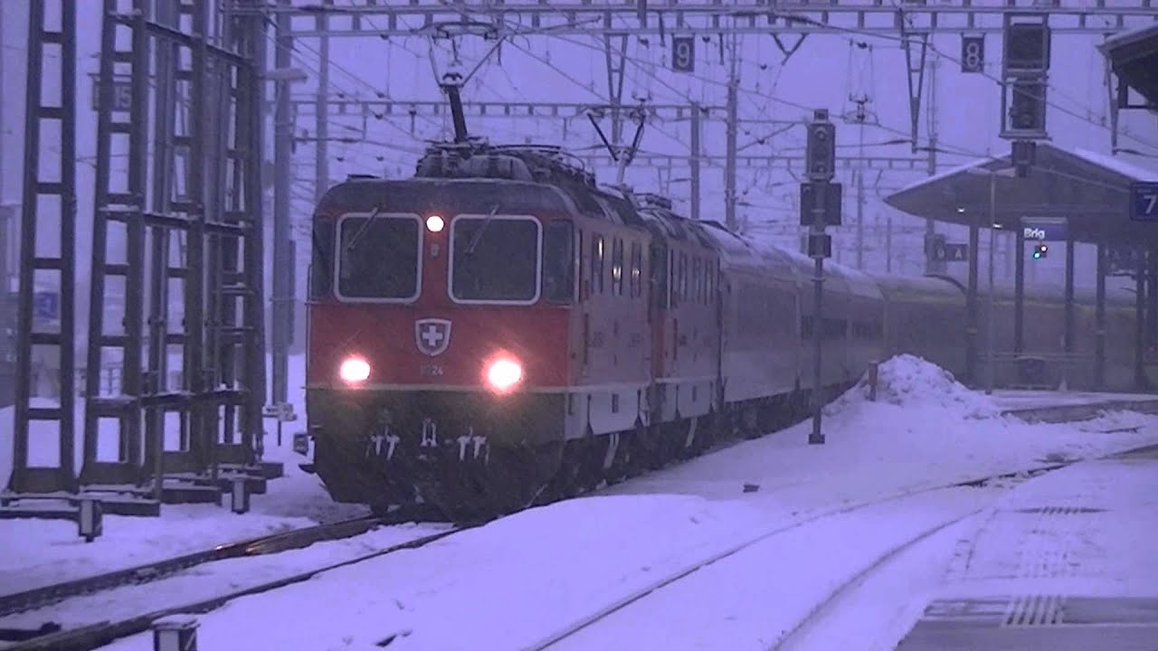 CNL 40478 Brig - Zürich HB- Amsterdam C. and CNL 478 Brig - Zürich HB - Hamburg HBF
