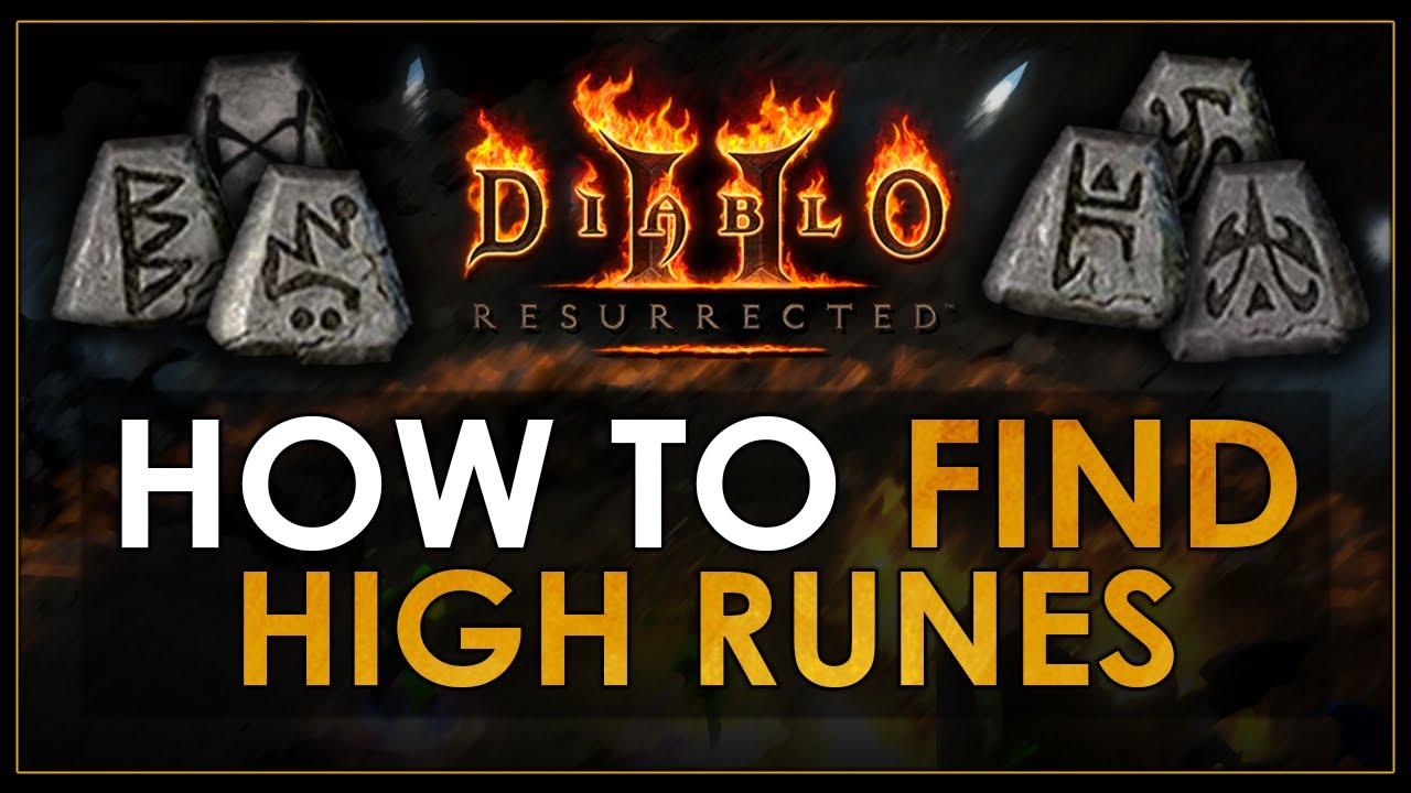 [РУКОВОДСТВО] КАК НАЙТИ ВЫСОКИЕ РУНЫ в Diablo 2 Resurrected