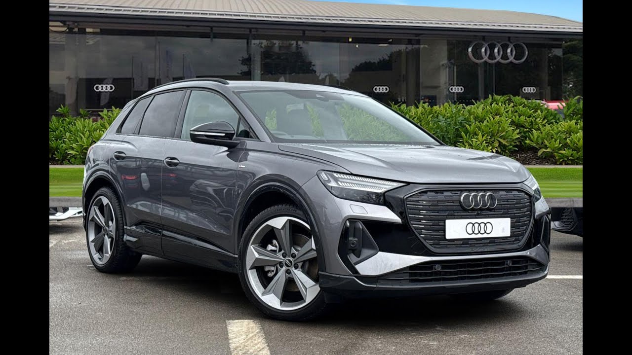 Brand New Audi Q4 e-tron 45 Black Edition 82kWh Auto | Blackburn Audi
