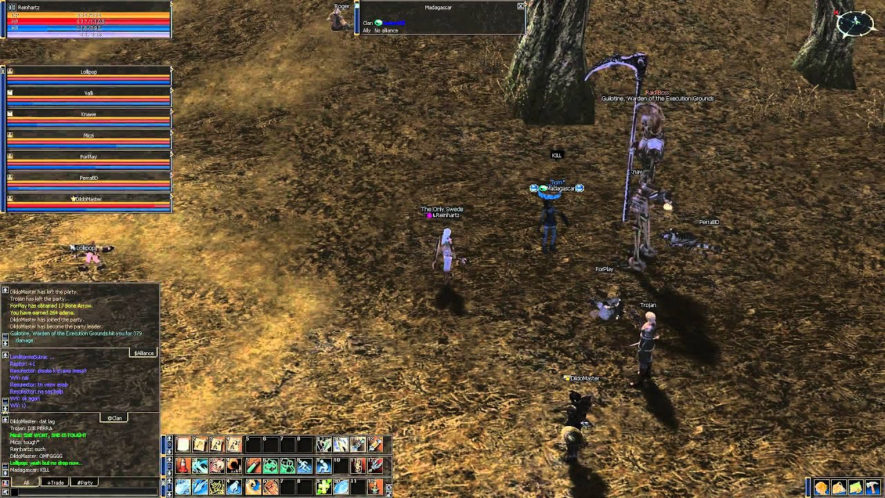 Lineage 2 Nostalgia - Guilotine, The Warden of Execution Grounds Raid Boss Lvl. 35