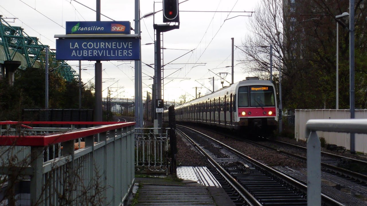 RER B La Courneuve Aubervilliers Gare Paris France 🇫🇷