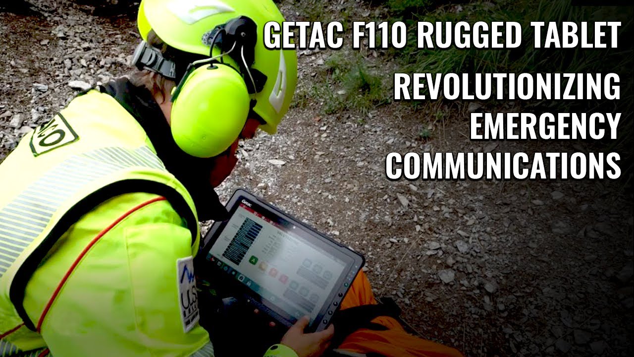 Getac F110 - Revolutionizing Emergency Communications | Getac