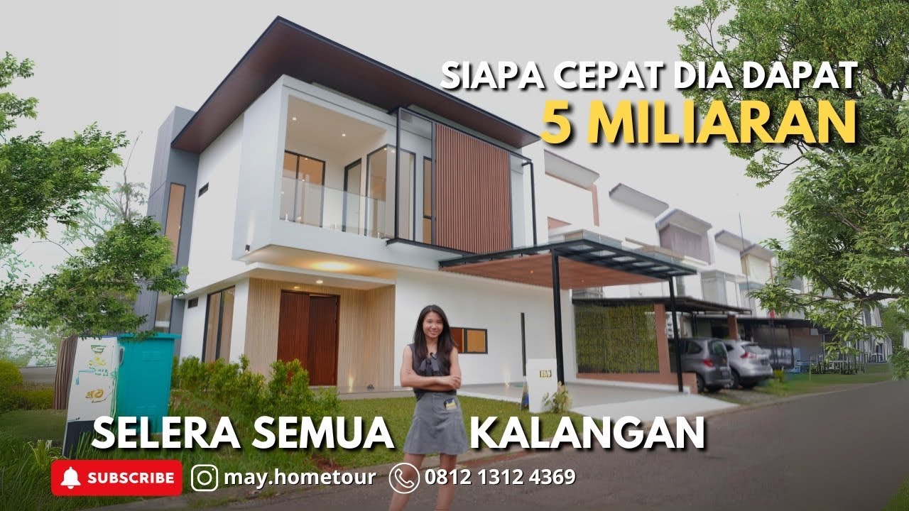 Pasti cepat laku! Brand New Modern Minimalis di THE ICON at BSD City Harga Rp. 5 M-an