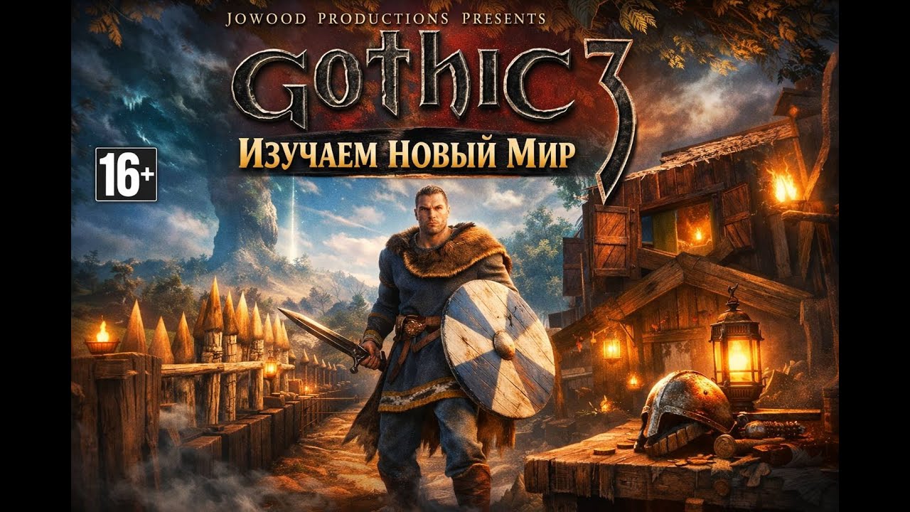 НАЧАЛО НОВОГО МИРА GOTHIC 3 В МИРЕ VALHEIM