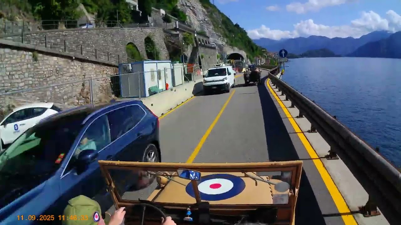 Lake Como in Jeeps