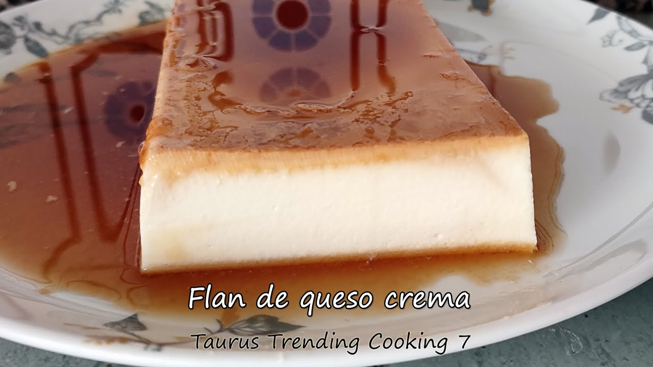 Flan de queso crema en Taurus Trending Cooking 7 y otros robots similares [300 V&Iacute;DEOS EN YOUTUBE🎥]