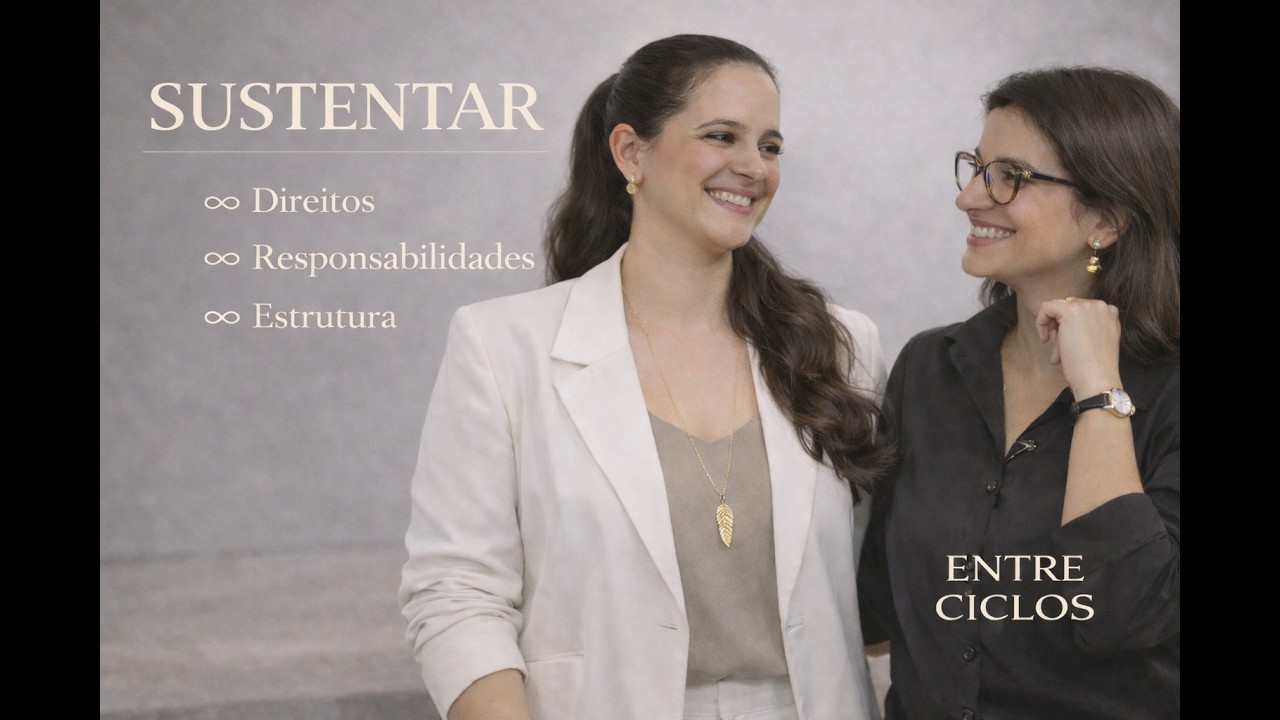 Programa Entre Ciclos Com Daiane Ferreira  Recebe Aline Ferreira • Doula - SUSTENTAR