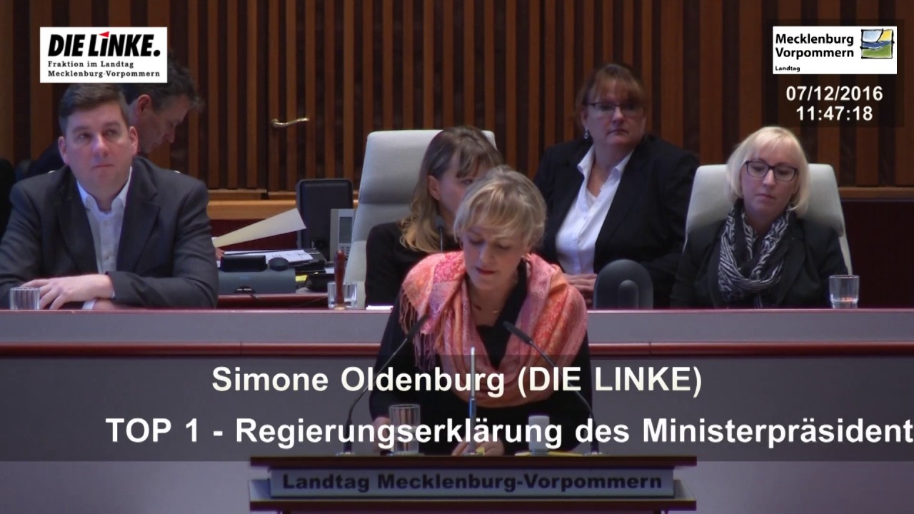 Zur Regierungserklärung von Ministerpräsident Sellering