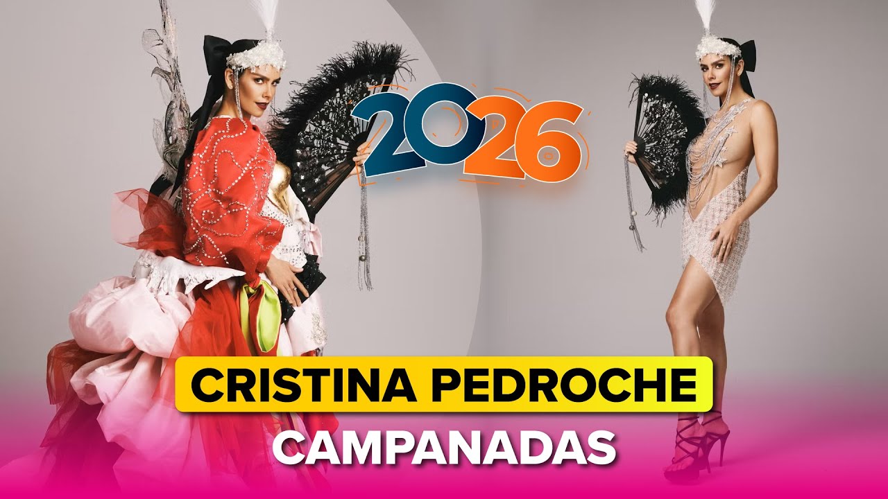 El VESTIDO de Cristina PEDROCHE en las CAMPANADAS 2026 de Antena 3 🔔🎊🍾