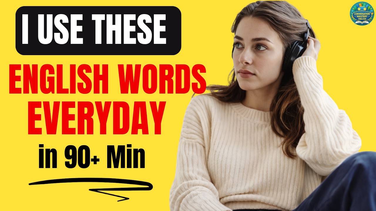 I Use These English Words Every Day | Daily Listening & Speaking Practice