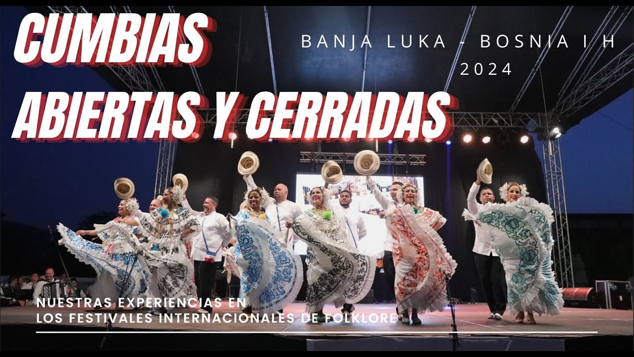 Cumbias abiertas y cerradas Clausura Ethno Kozara Festival 2024 Bosnia i Herzegovina