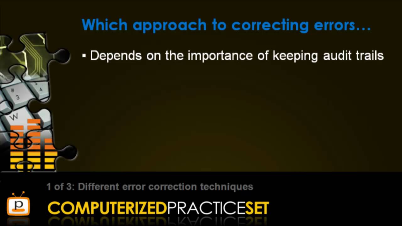 Peachtree accounting tutorial: Troubleshooting techniques