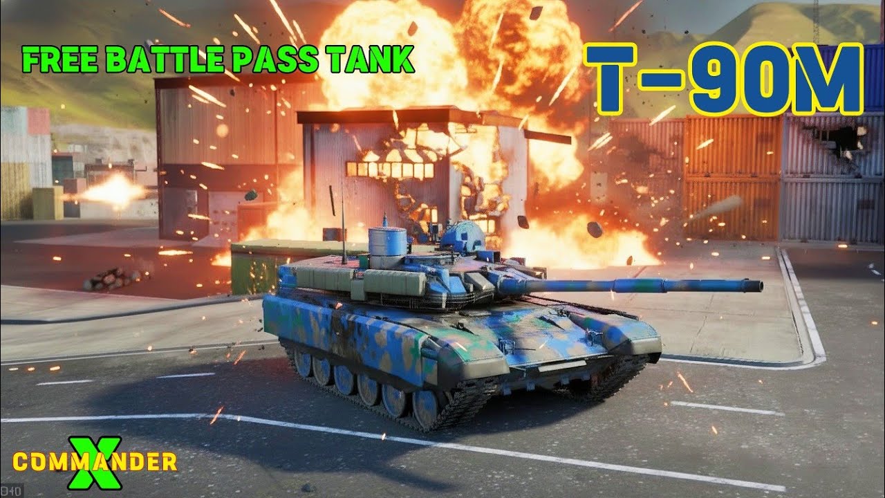 T-90M only Close Combat Fight | Free November Battle pass Tank | MWT tank battles 