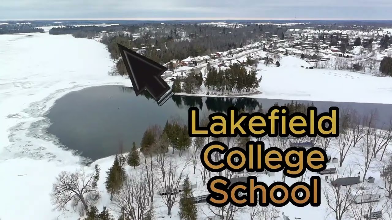 Aerial Tour of Lakefield Campground Area