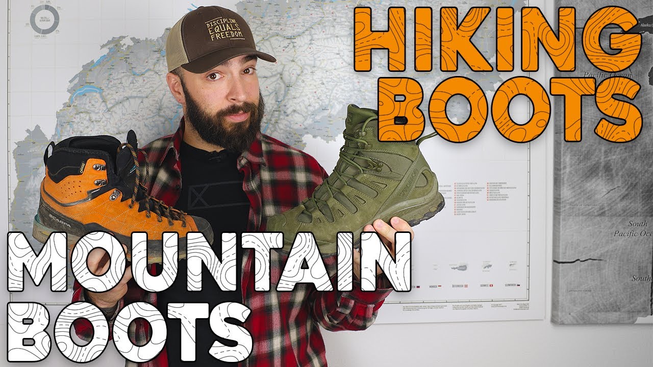 Mountain Boots vs Hiking Boots - What's the difference?
