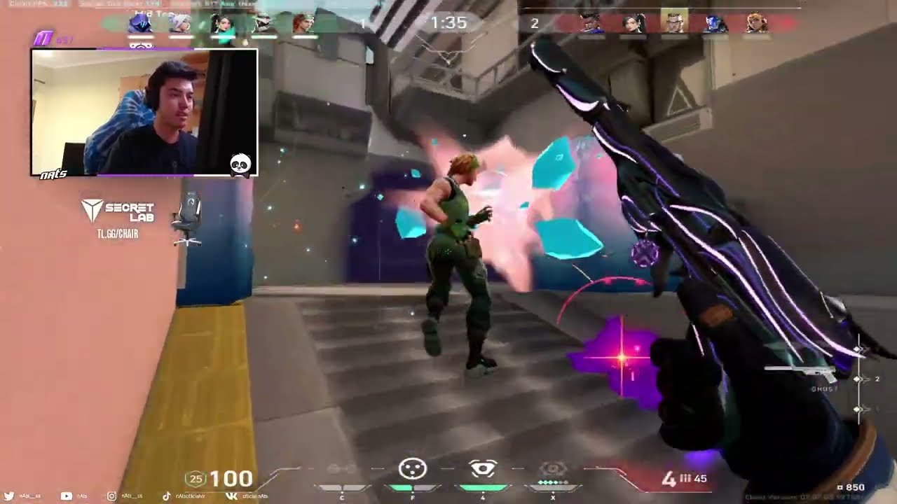 SPLIT! LIQUID NATS AMAZING CYPHER VALORANT RANKED GAMEPLAY
