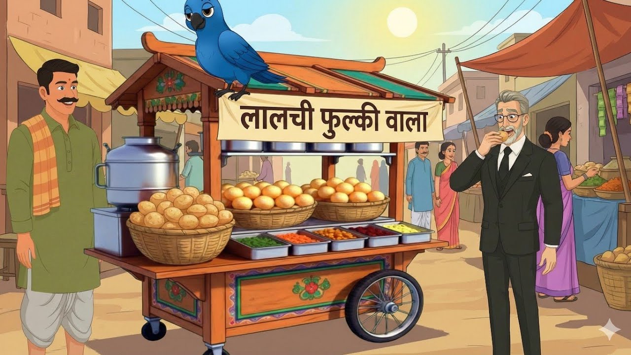 Tel Nahi… Pani Ubaalo! #storytime #hindi #cartoonstories