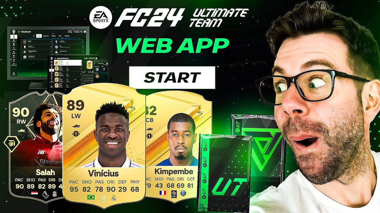 EA FC 24 WEB APP grind with STARTER PACKS and SBC GRINDING and TRADING TOTW1 - Ultimate Team