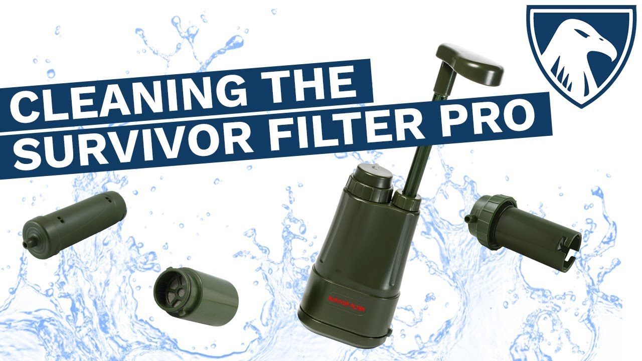 How to Clean the Survivor Filter PRO