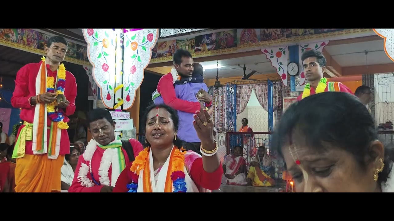 মহানামে প্রতিমার মধুর কীর্তন নবগ্রাম গোবিন্দ মন্দির।