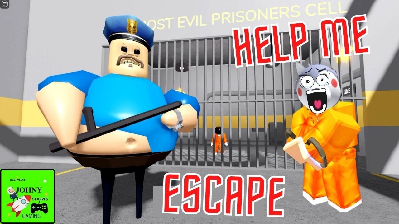 Help Me Escape BARRY'S PRISON RUN Roblox Escape Simulator Game