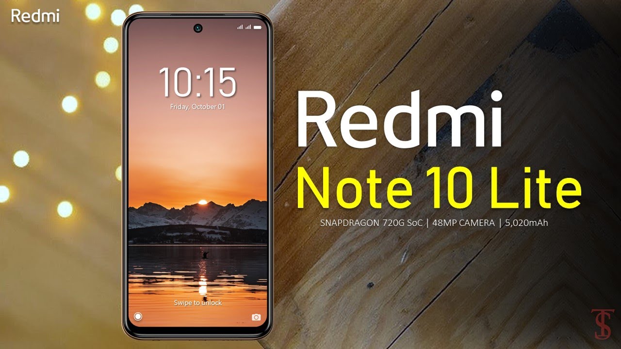 Redmi Note 10 Lite Price, Official Look, Design, Specifications, 6GB RAM, Camera, Features