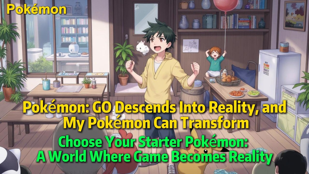 Choose Your Starter Pokémon: A World Where Game Becomes Reality#pokemon  #ashketchum