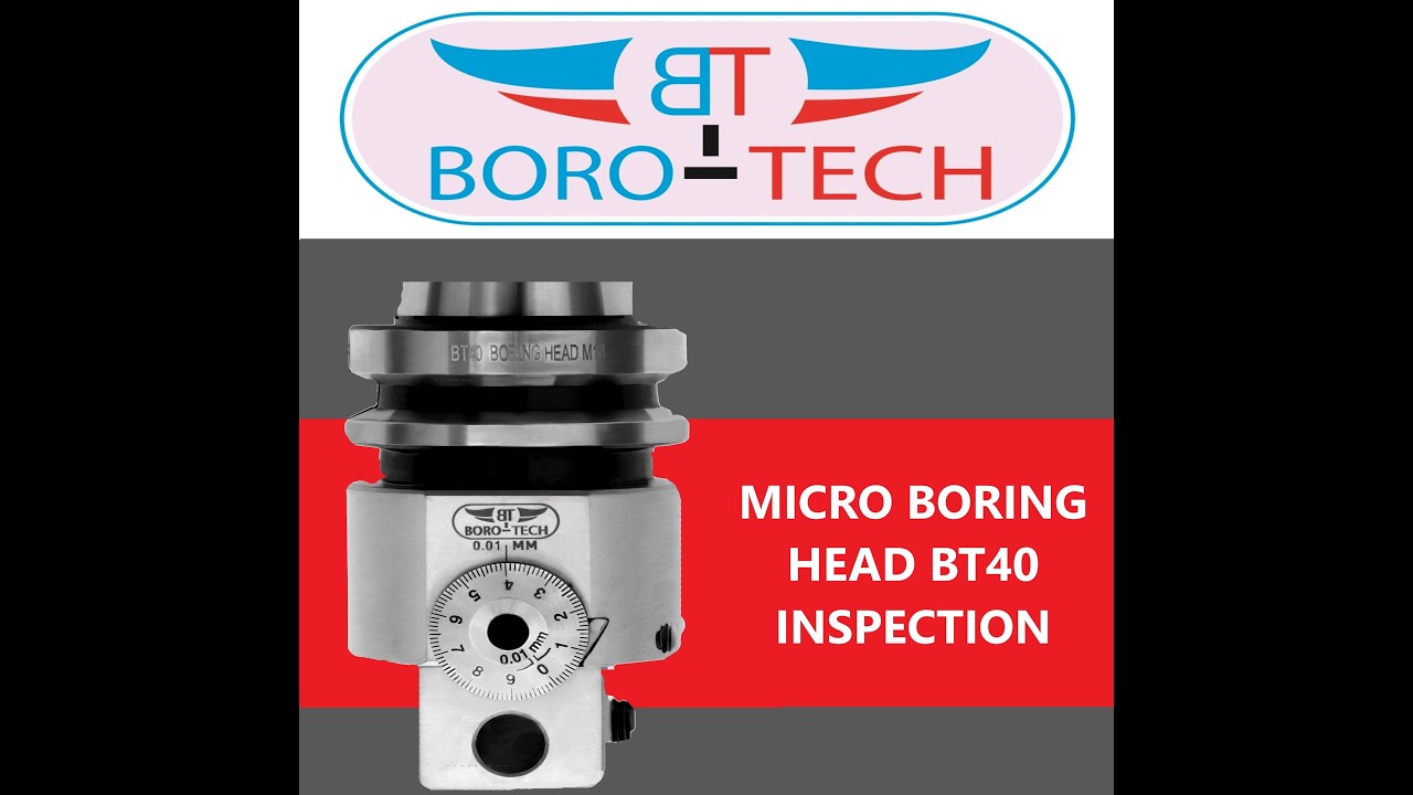 Micro Boring Head Inspection & Assembly | BT40 Shank | Tool Room Guide | Episode 1