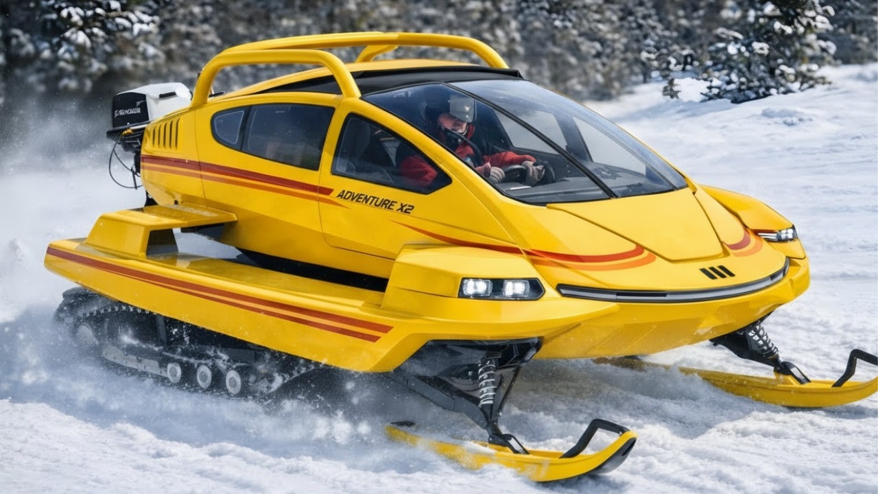 INSANE SNOW ALL TERRAIN VEHICLES THAT WILL BLOW YOUR MIND!