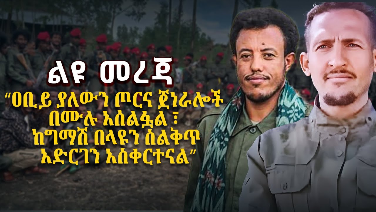 “ዐቢይ ያለውን ጦርና ጀነራሎች በሙሉ አሰልፏል ፣  ከግማሽ በላዩን ስልቅጥ አድርገን አስቀርተናል”