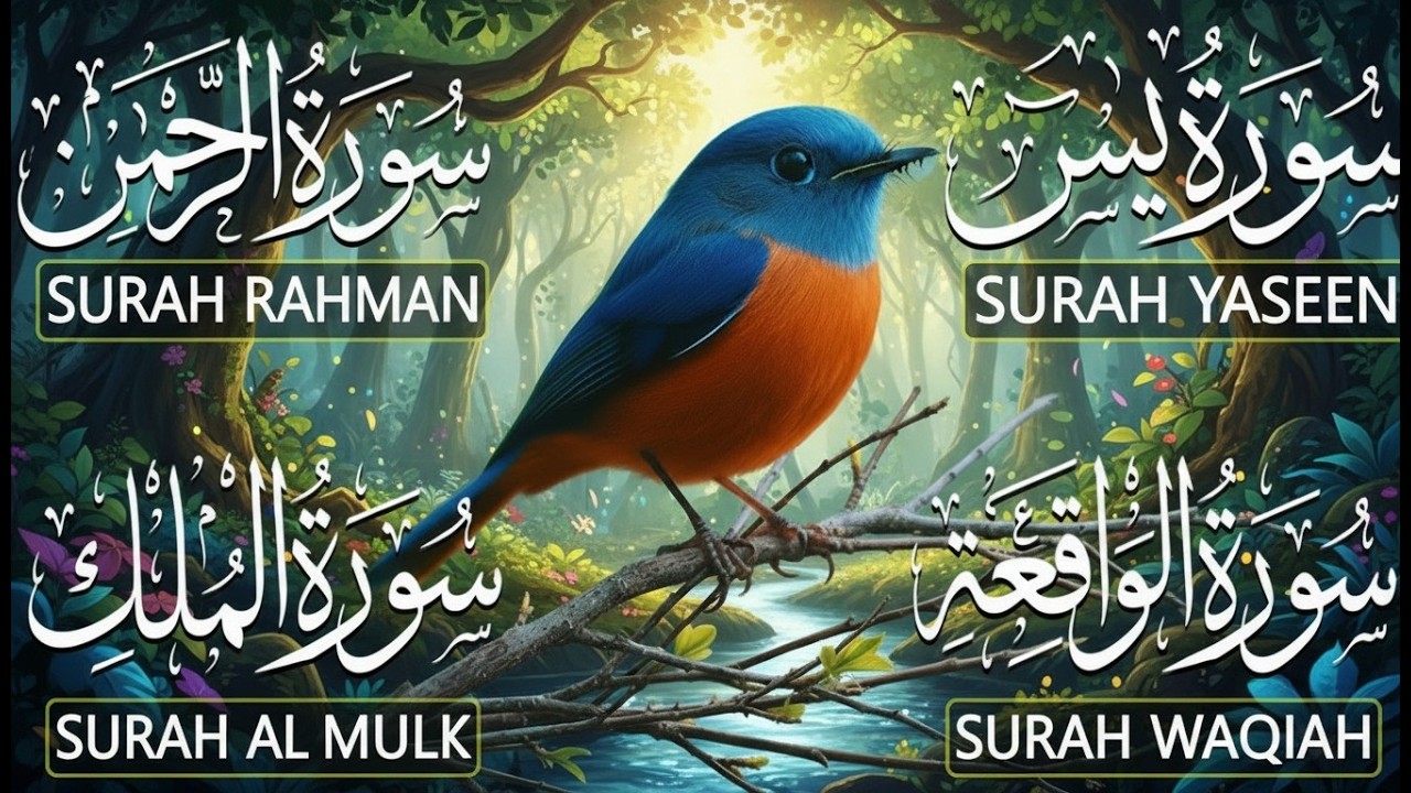 Very Nice Voice Surah Yaseen | Surah Rahman | Surah Waqiah | Surah Mulk l Reciter Bassem Al Asali