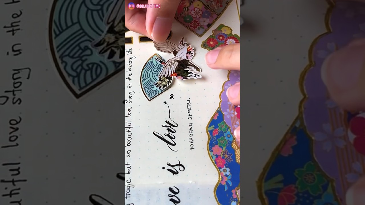Journal with Me・100均手帳デコ #collagewithme #mdnotes #collage #100均 #mdノート #手帳デコ #コラージュ #trangtrisotay
