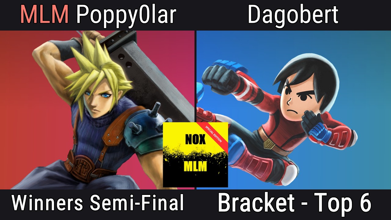 Level up: Raise the Curtain: Dagobert (Mii Brawler) vs Poppy0lar (Cloud) Winners Semis