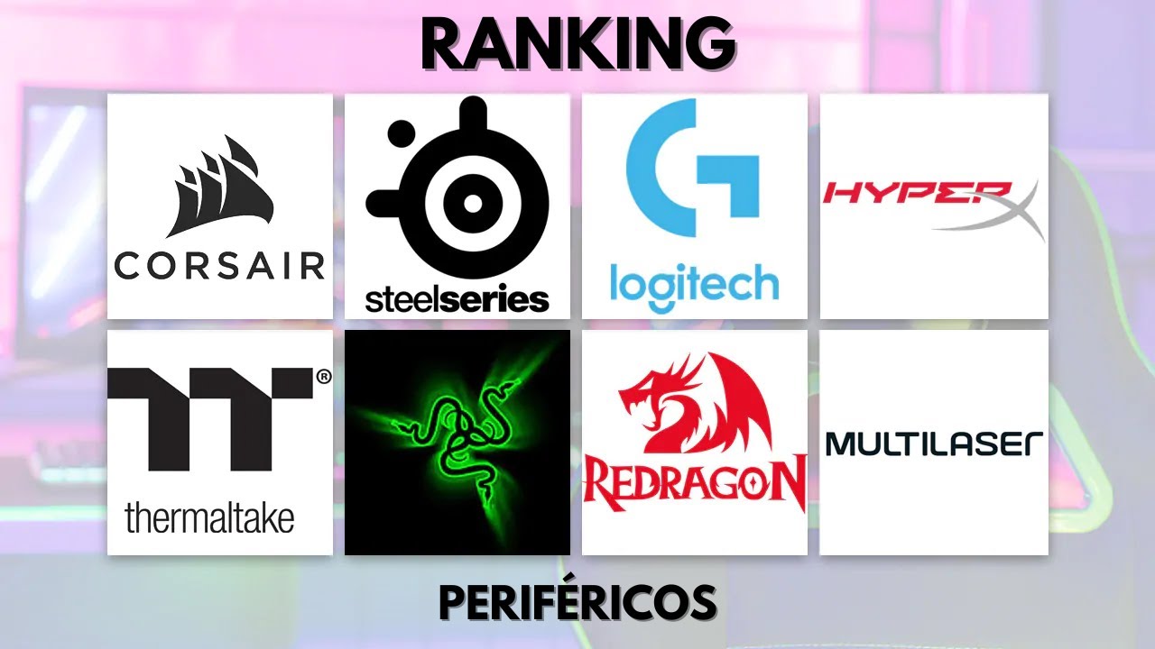 RANKING MARCAS DE PERIF&Eacute;RICOS GAMING!