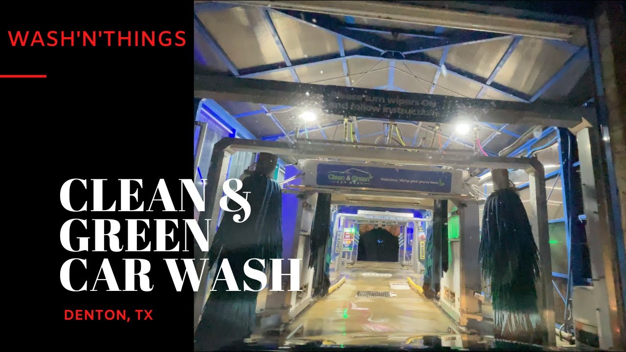 Clean & Green Car Wash - Autec InBay Express - Denton, TX