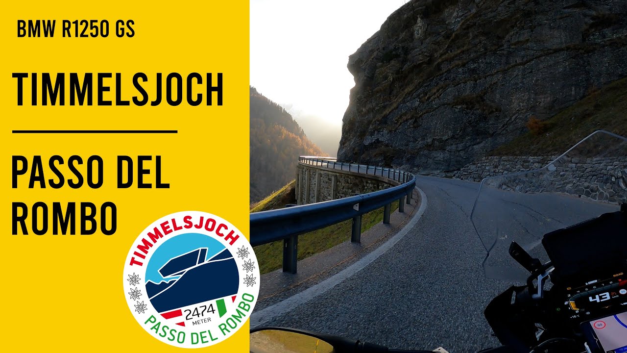 🇮🇹 🇦🇹 Timmesljoch - Passo del Rombo on my BMW R1250GS