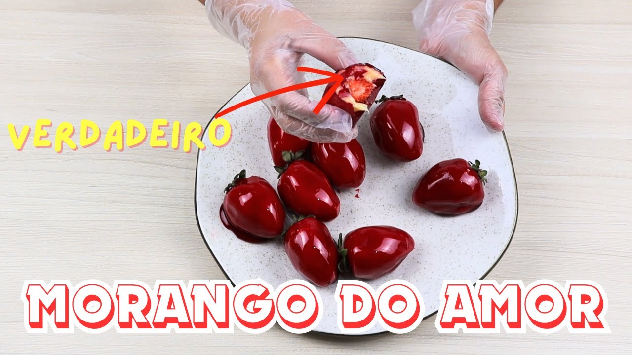 Como fazer morango do amor – Aula grátis
