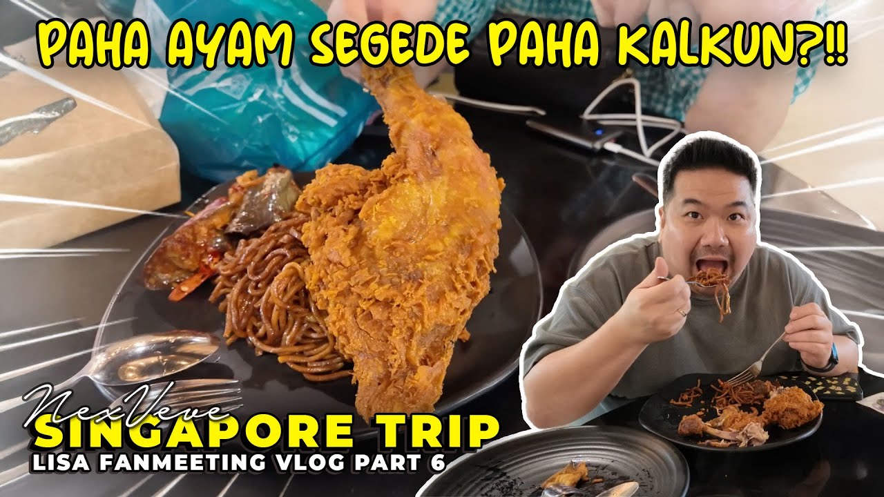 BUSET GEDE BANGET!! INI PAHA AYAM APA PAHA KALKUN?!! | LISA FANMEETING VLOG #6