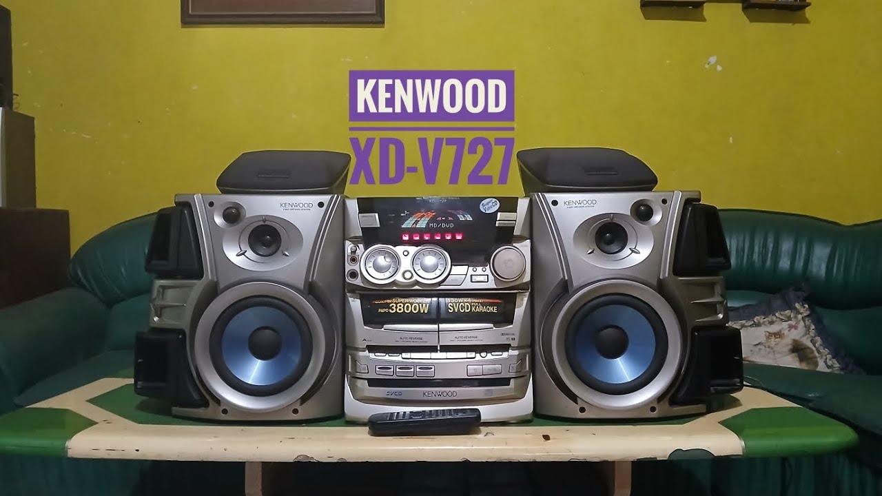 Hifi System KENWOOD XD-V727 Xbass