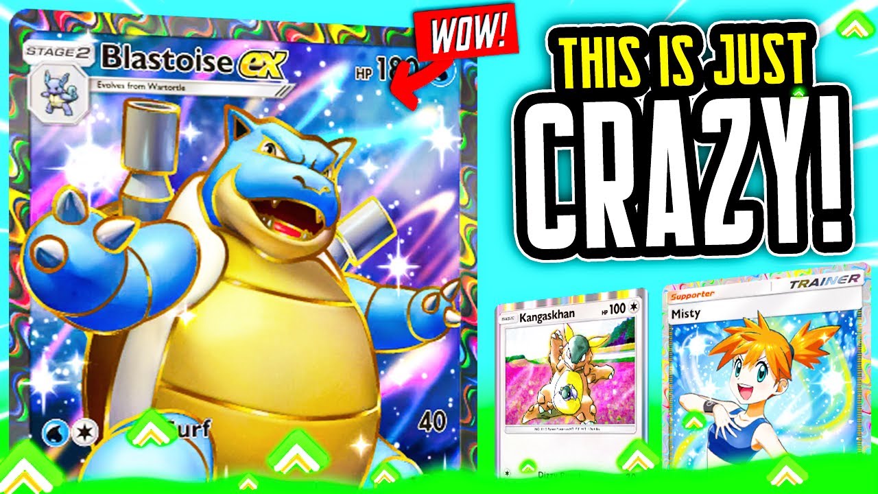 The BEST BLASTOISE Deck I've Played since Launch! - Pokemon TCG Pocket