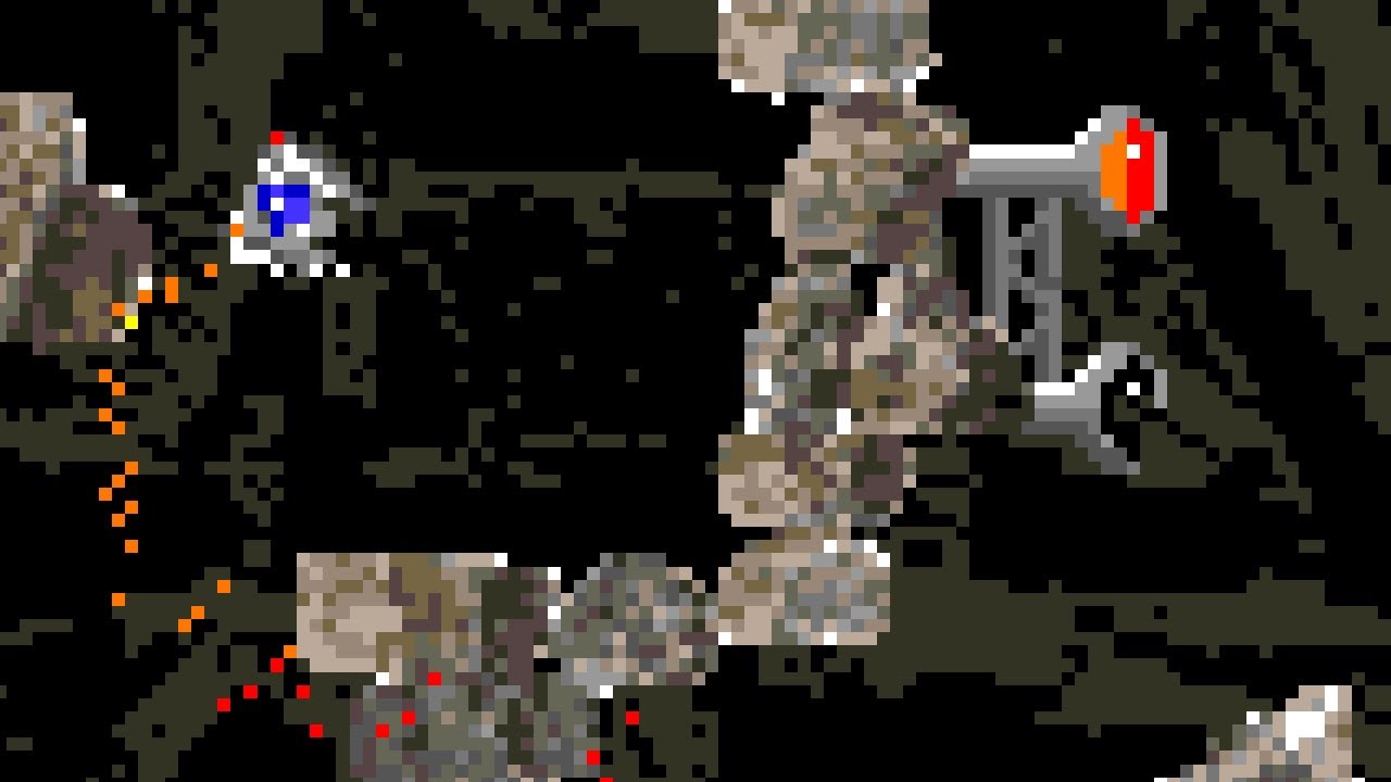 Cavey Taxi, an upcoming minigame for Atari STE (real hardware capture)