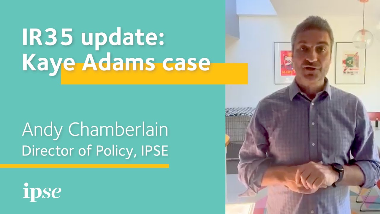 IR35 update: Kaye Adams case