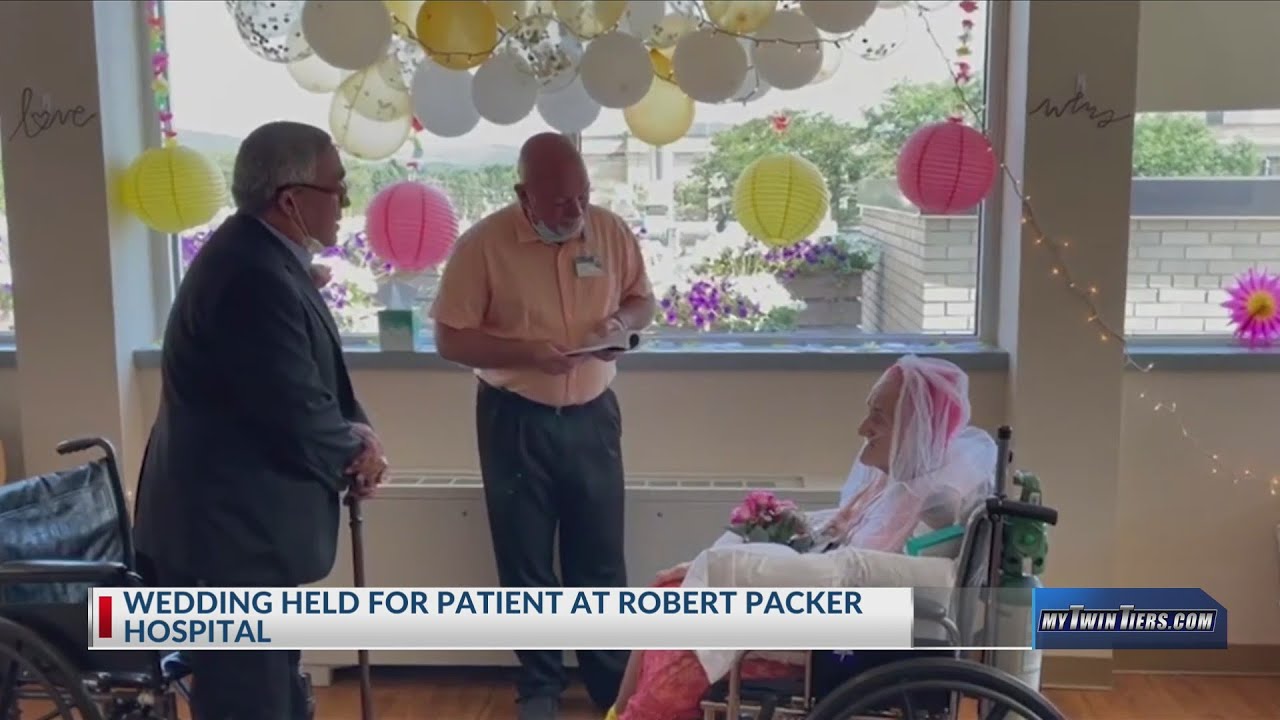 Wedding held for patient at Robert Packer Hospital