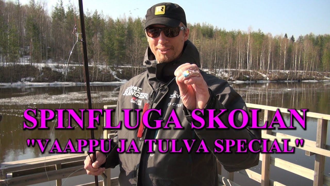 SPINFLUGA KALASTUS - Vaappu Heittovinkki tulvaan JA SÄKÄLOHI ( shot in skellefteå - skellefteälven )