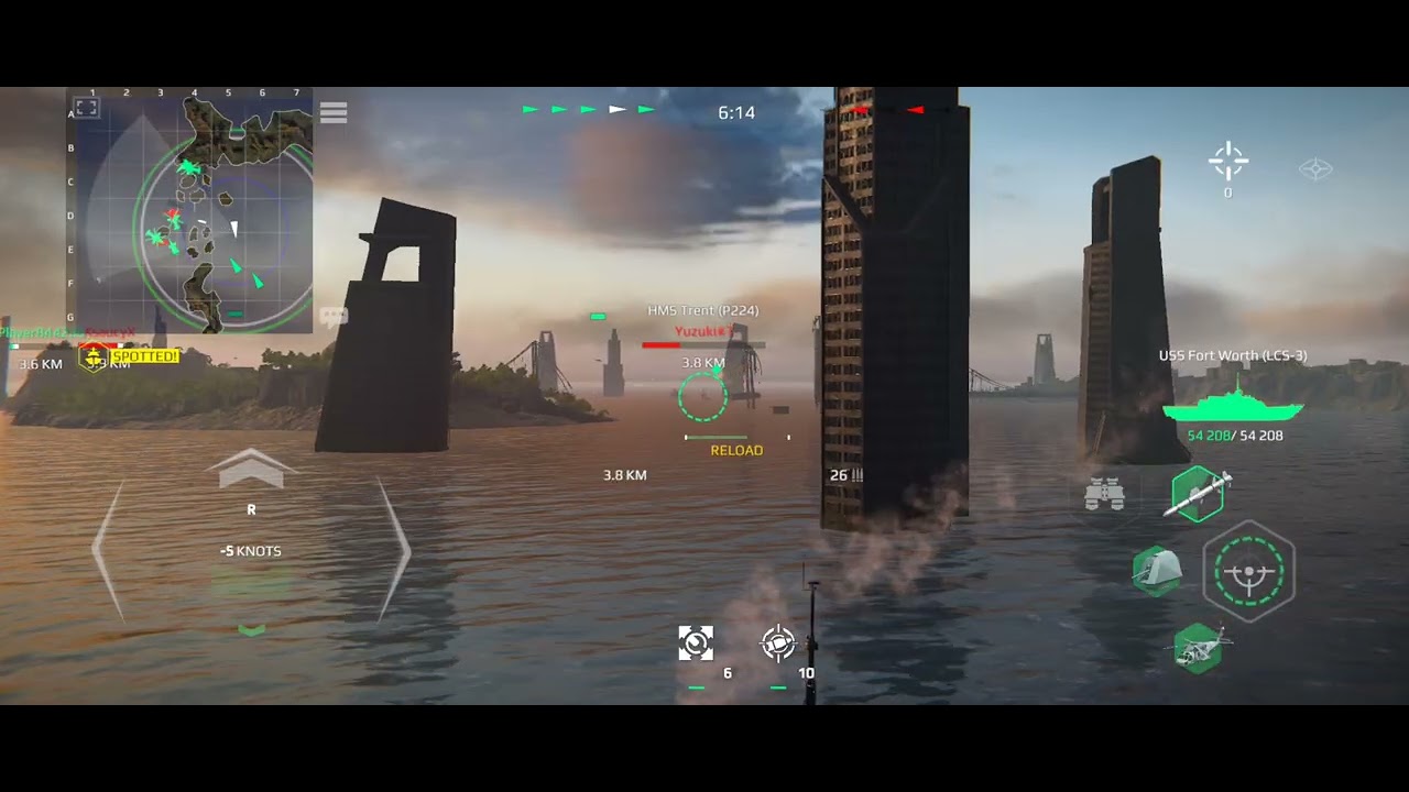 # Morden Warship # level 10# Death Match